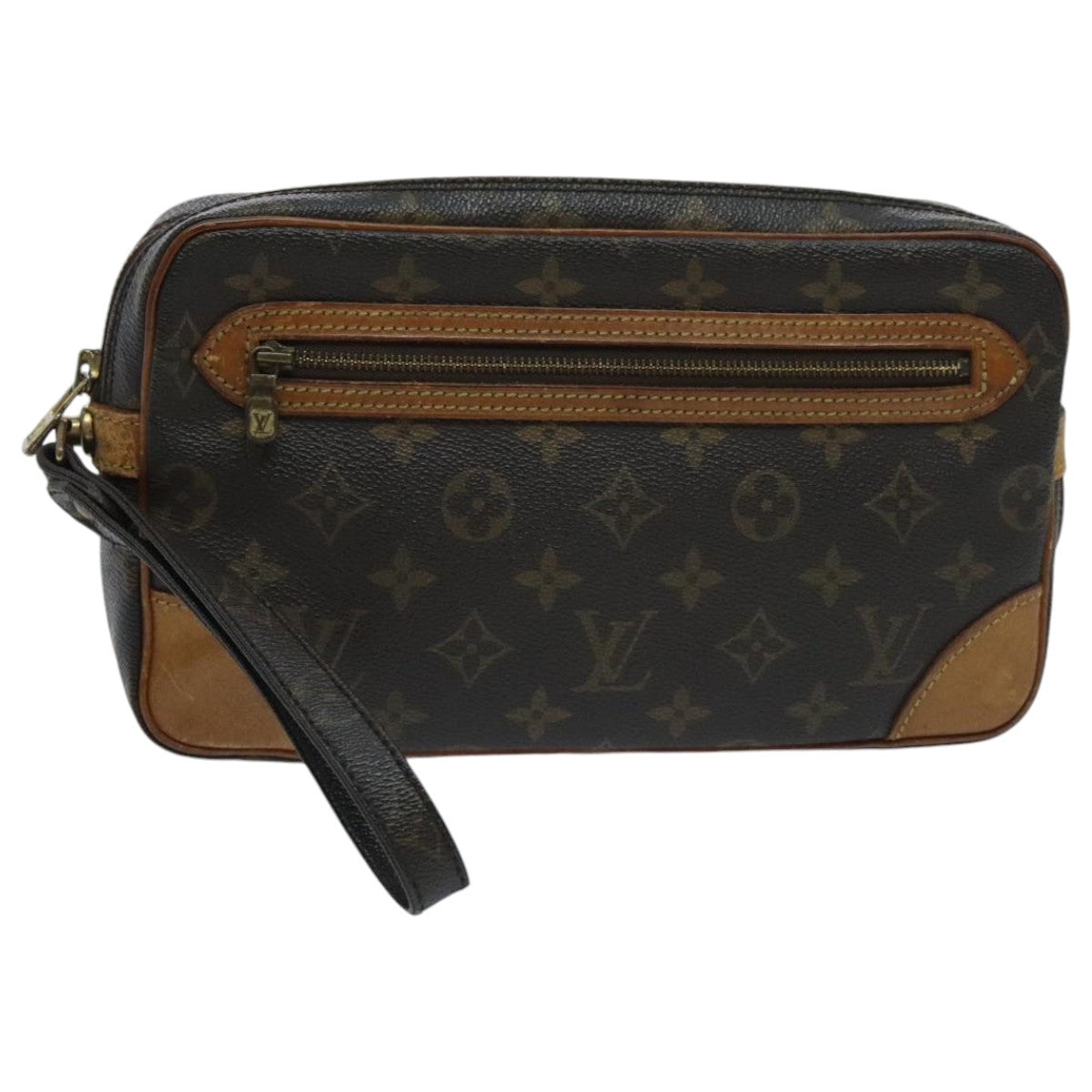 LOUIS VUITTON Monogram Marly Dragonne GM Clutch Bag M51825 LV Auth 97291