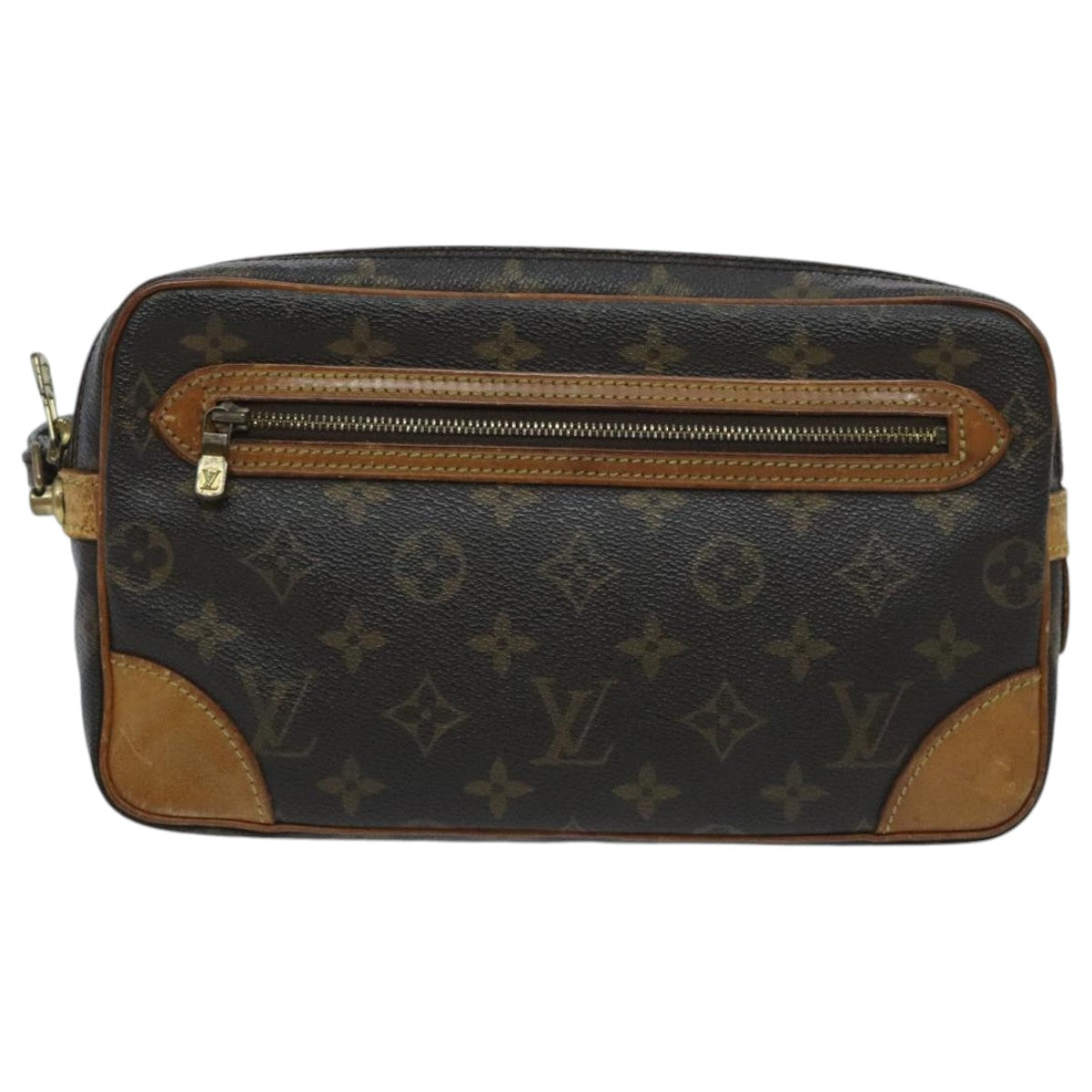 LOUIS VUITTON Monogram Marly Dragonne GM Clutch Bag M51825 LV Auth 97291