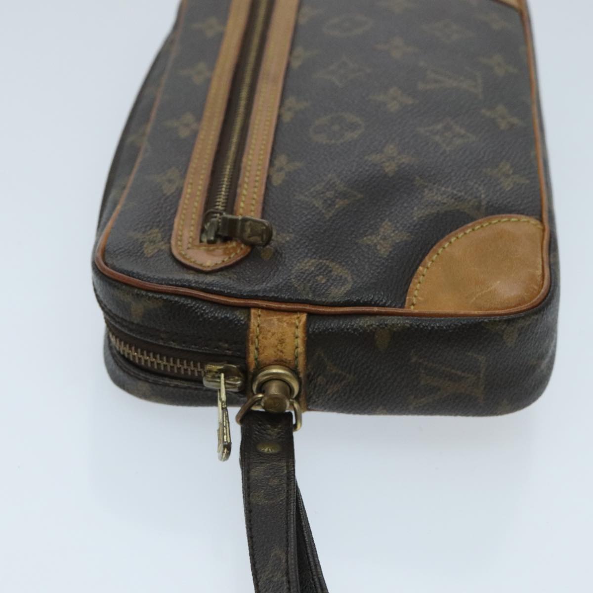 LOUIS VUITTON Monogram Marly Dragonne GM Clutch Bag M51825 LV Auth 97291