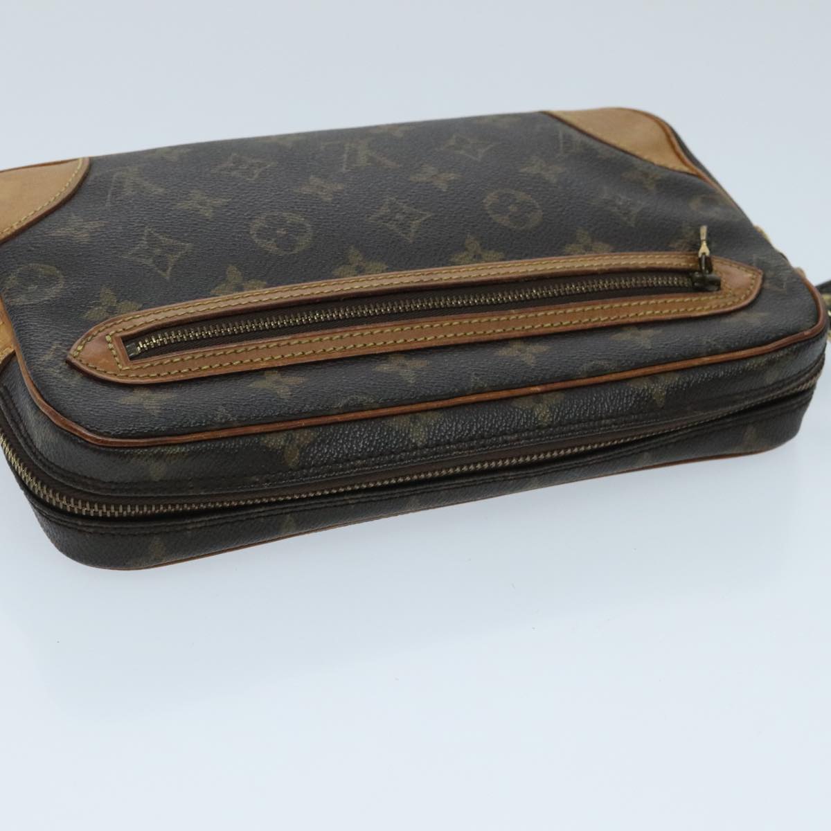 LOUIS VUITTON Monogram Marly Dragonne GM Clutch Bag M51825 LV Auth 97291