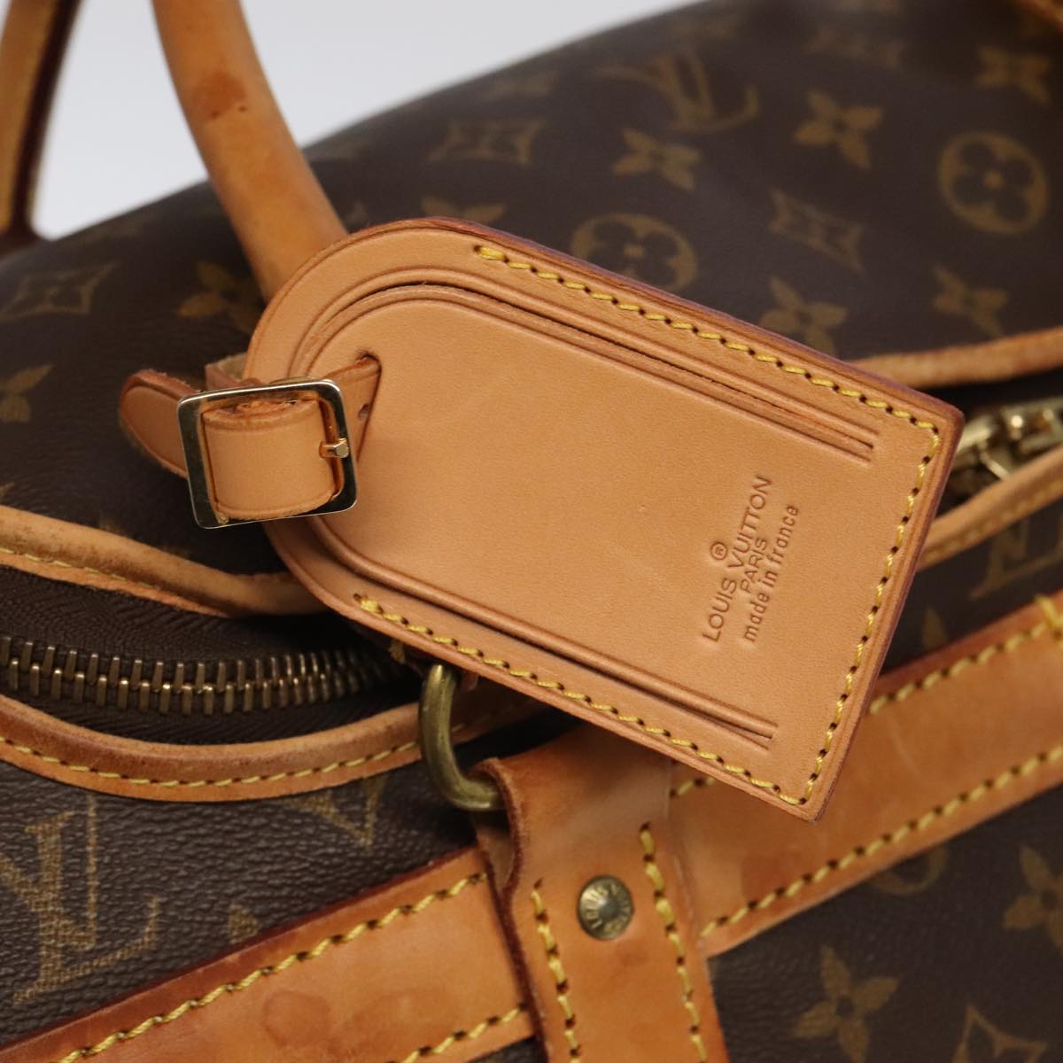 LOUIS VUITTON Monogram Sac Shan 50 Pet Carry M42021 LV Auth 97304