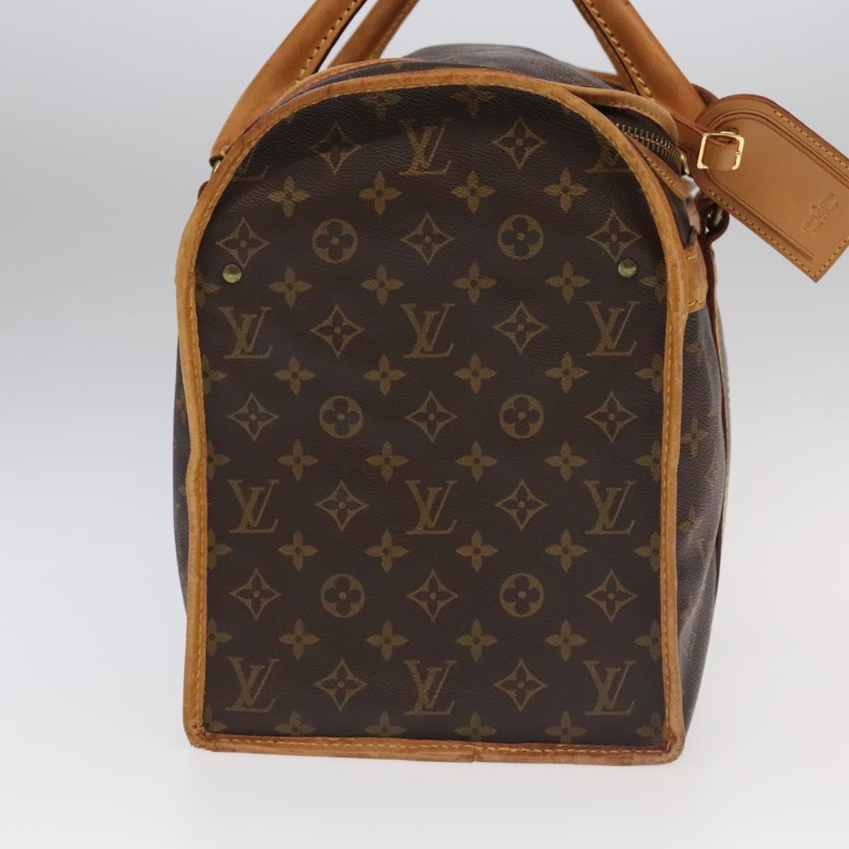 LOUIS VUITTON Monogram Sac Shan 50 Pet Carry M42021 LV Auth 97304