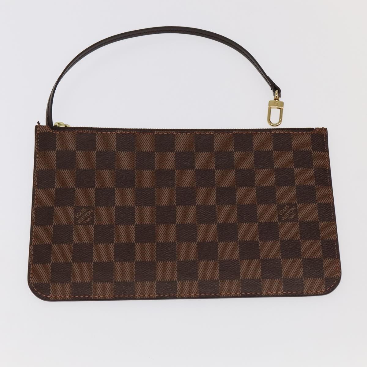 LOUIS VUITTON Damier Ebene Neverfull MM Tote Bag N51105 LV Auth 97314A