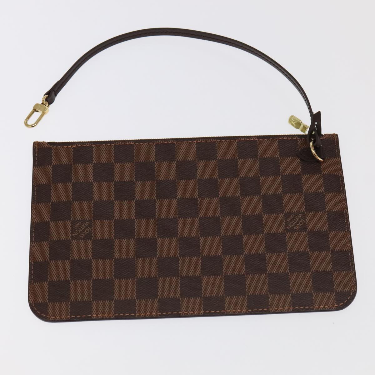 LOUIS VUITTON Damier Ebene Neverfull MM Tote Bag N51105 LV Auth 97314A