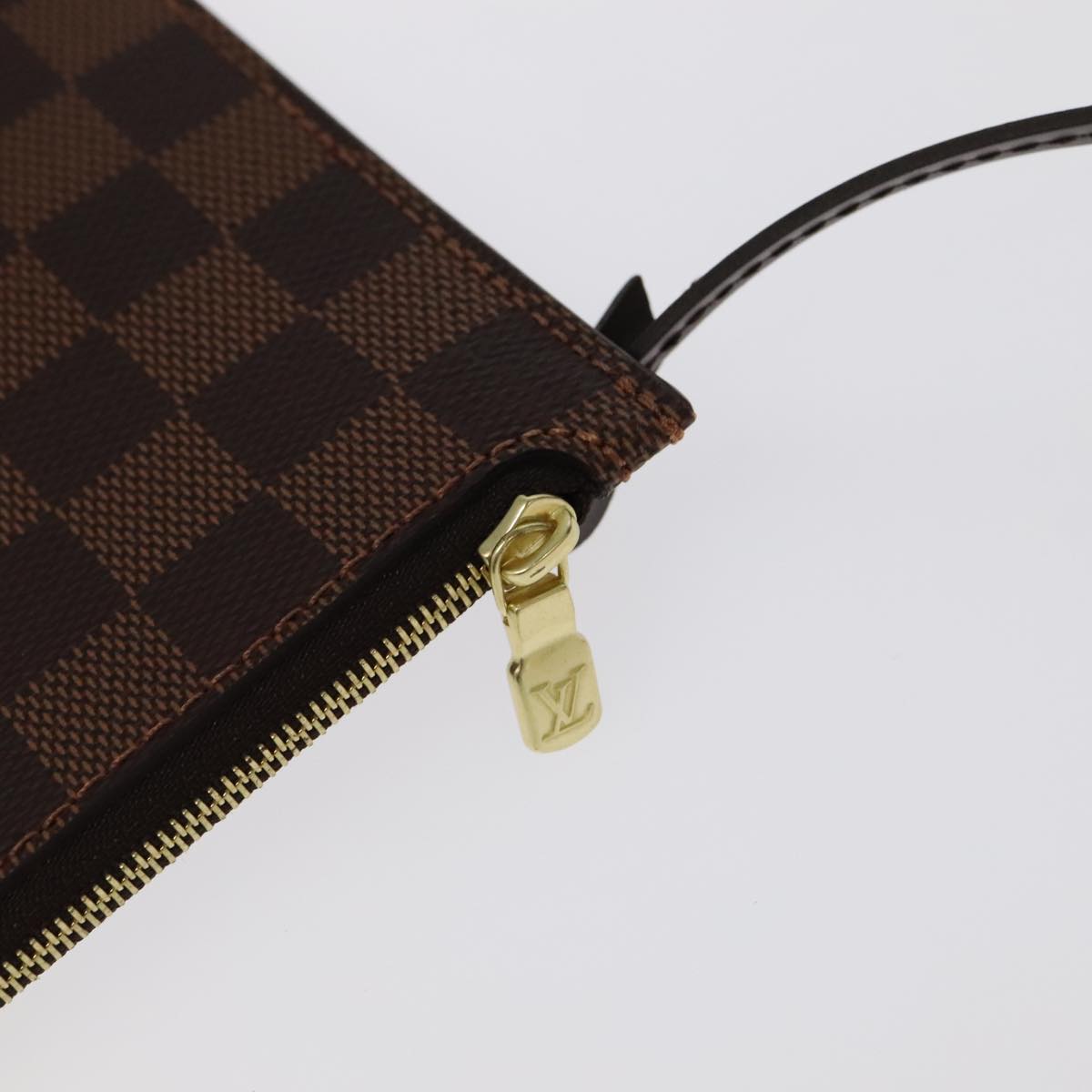 LOUIS VUITTON Damier Ebene Neverfull MM Tote Bag N51105 LV Auth 97314A