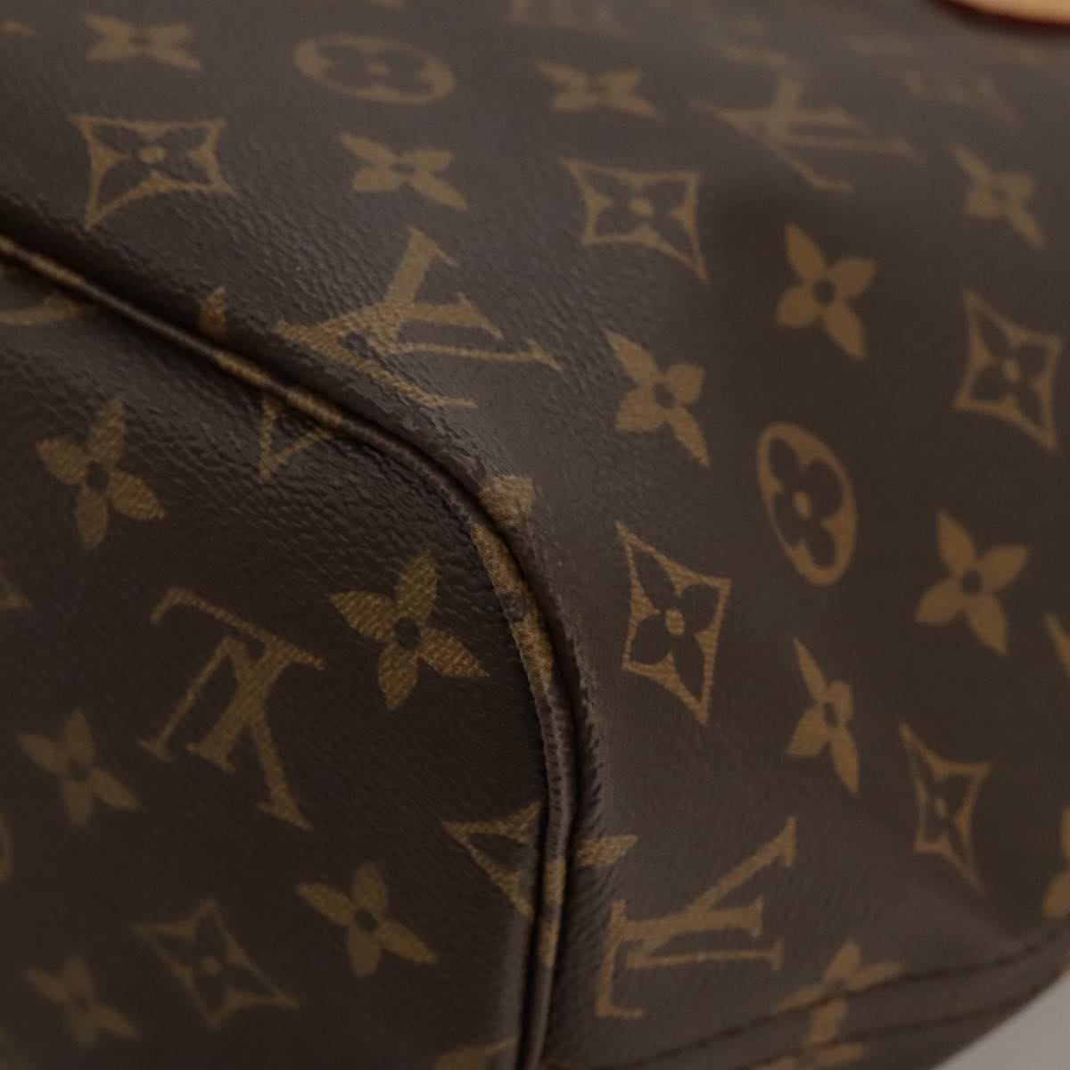 LOUIS VUITTON Monogram Neverfull MM Tote Bag M40156 LV Auth 97315