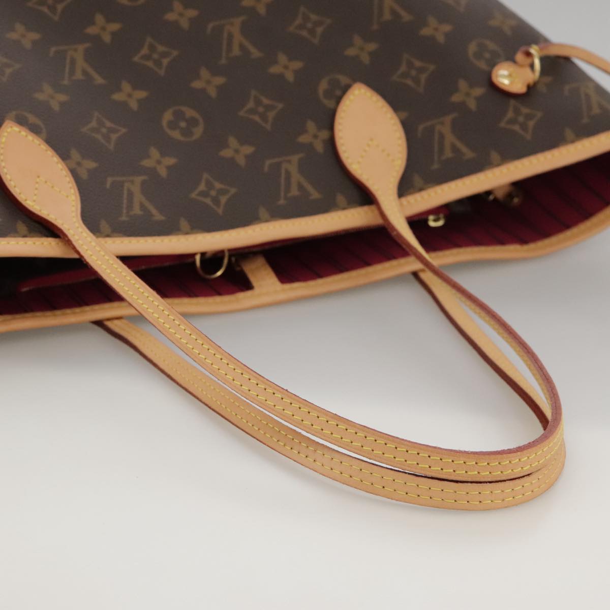 LOUIS VUITTON Monogram Neverfull MM Tote Bag M40156 LV Auth 97315