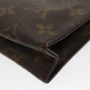 LOUIS VUITTON Monogram Poche Toilette 15 Pouch M47546 LV Auth 97332-15