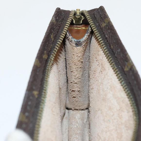 LOUIS VUITTON Monogram Poche Toilette 15 Pouch M47546 LV Auth 97332