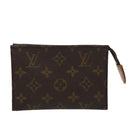 LOUIS VUITTON Monogram Poche Toilette 15 Pouch M47546 LV Auth 97332-13