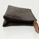 LOUIS VUITTON Monogram Poche Toilette 15 Pouch M47546 LV Auth 97332-3