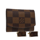 LOUIS VUITTON Damier Cuffs Buttons De Manchette Senior Tulle M65737 Auth 97339V-1