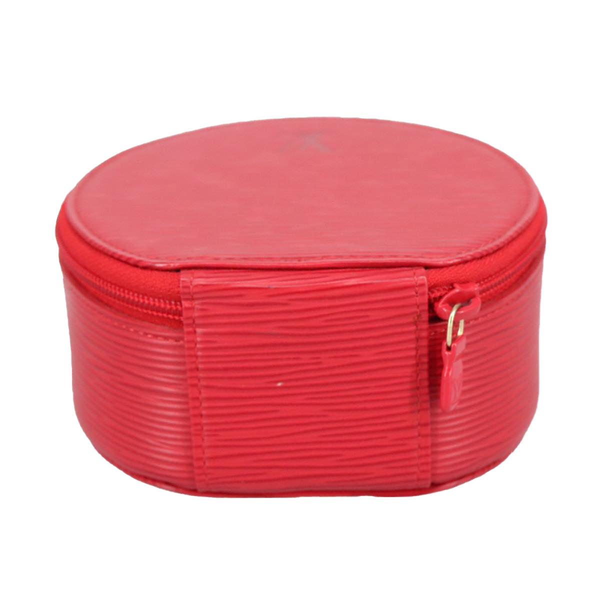 LOUIS VUITTON Epi Ecrin Bijoux 12 Jewelry Box Red M48207 LV Auth 97345