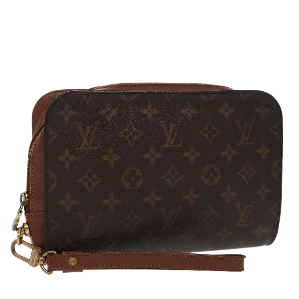 LOUIS VUITTON Monogram Orsay Clutch Bag M51790 LV Auth 97346