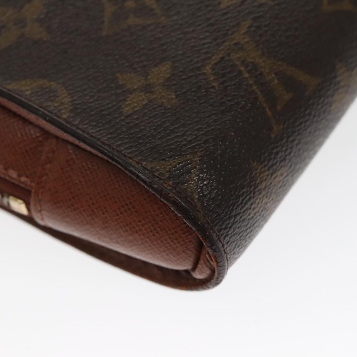 LOUIS VUITTON Monogram Orsay Clutch Bag M51790 LV Auth 97346