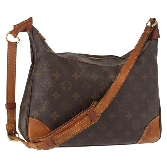 LOUIS VUITTON Monogram Boulogne 30 Shoulder Bag M51265 LV Auth 97353