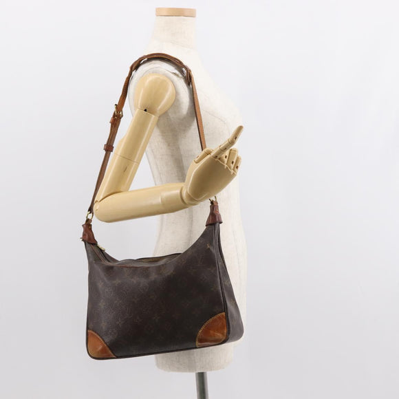LOUIS VUITTON Monogram Boulogne 30 Shoulder Bag M51265 LV Auth 97353