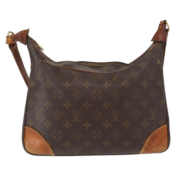 LOUIS VUITTON Monogram Boulogne 30 Shoulder Bag M51265 LV Auth 97353