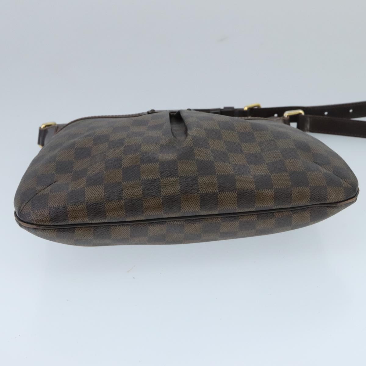 LOUIS VUITTON Damier Ebene Bloomsbury PM Shoulder Bag N42251 LV Auth 97357