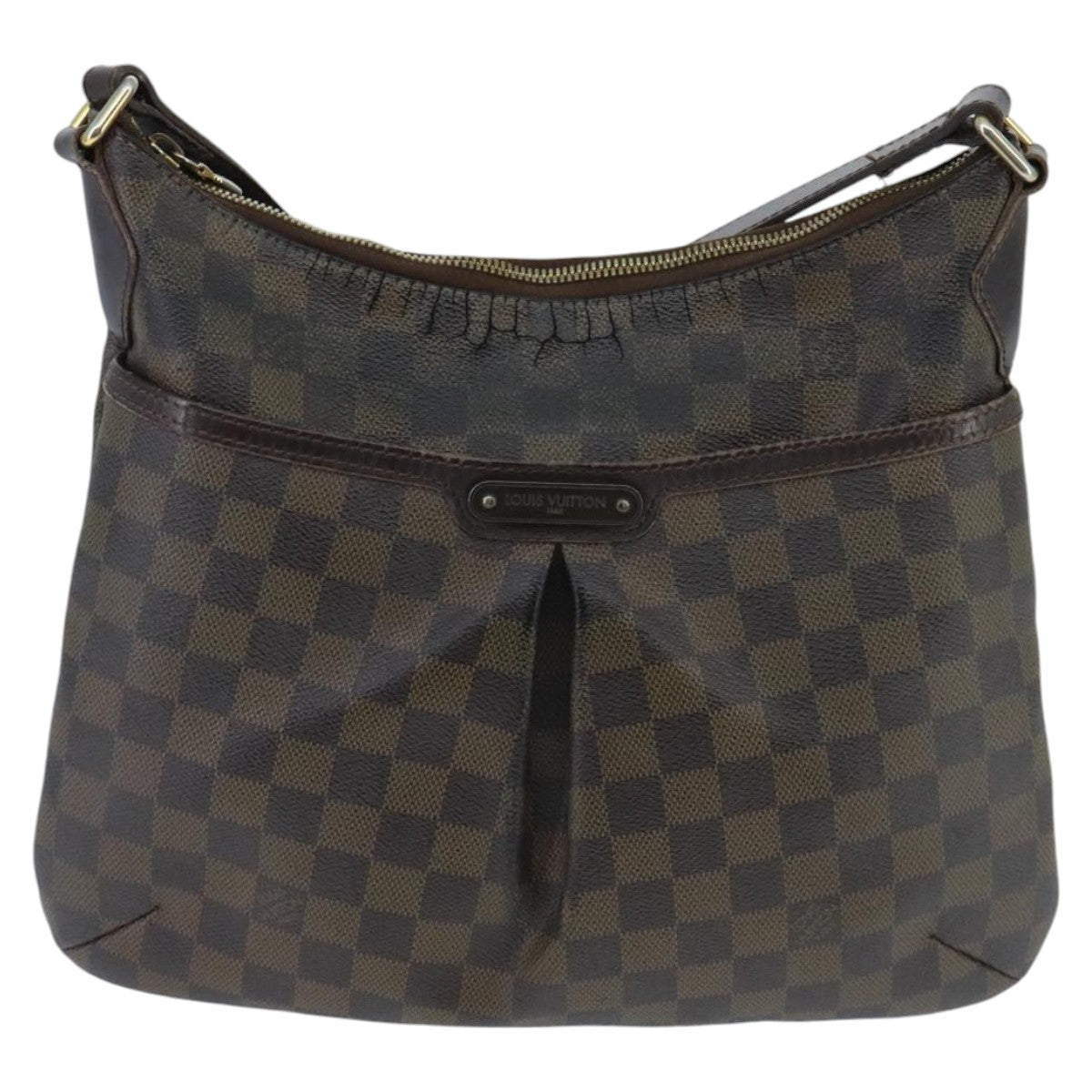 LOUIS VUITTON Damier Ebene Bloomsbury PM Shoulder Bag N42251 LV Auth 97357