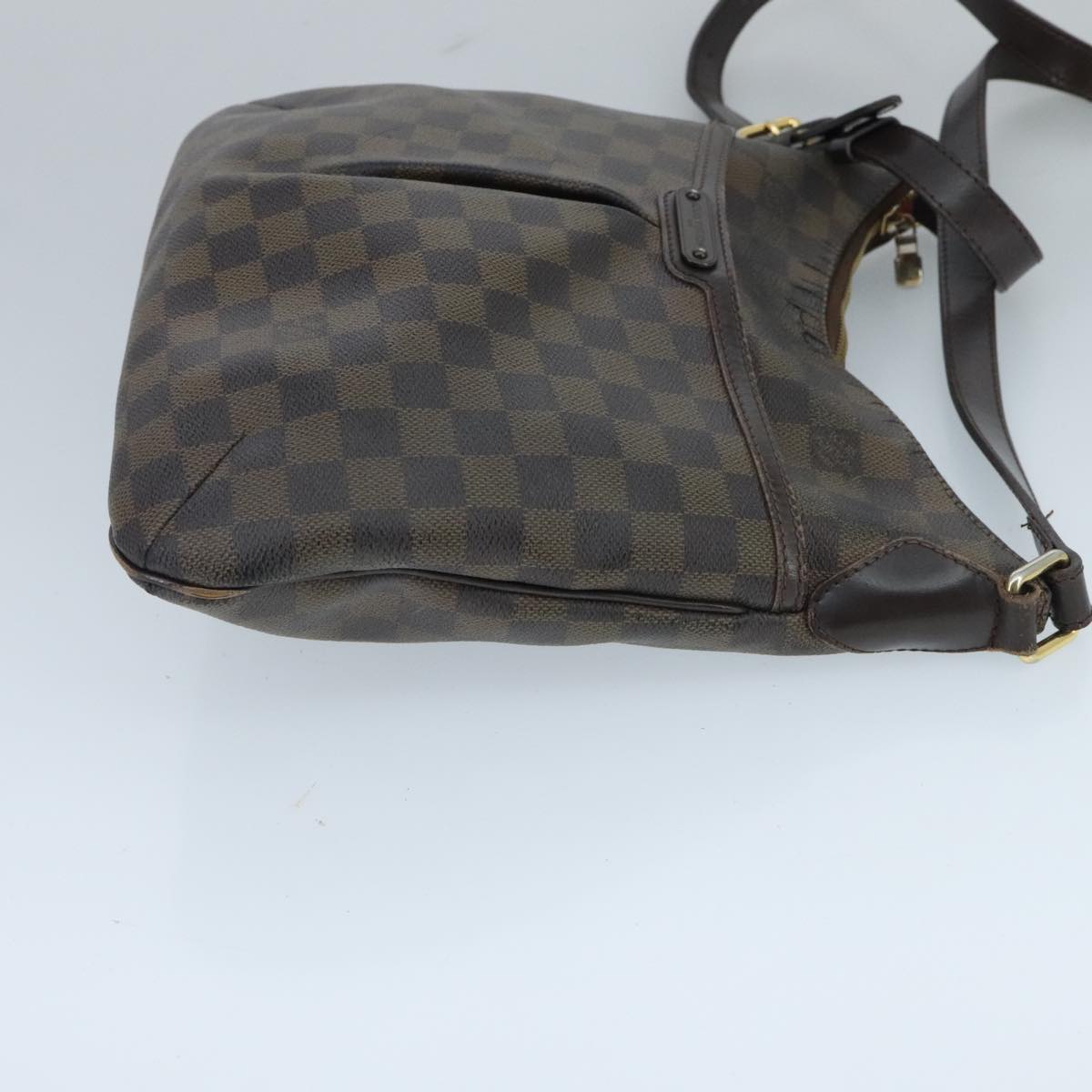 LOUIS VUITTON Damier Ebene Bloomsbury PM Shoulder Bag N42251 LV Auth 97357