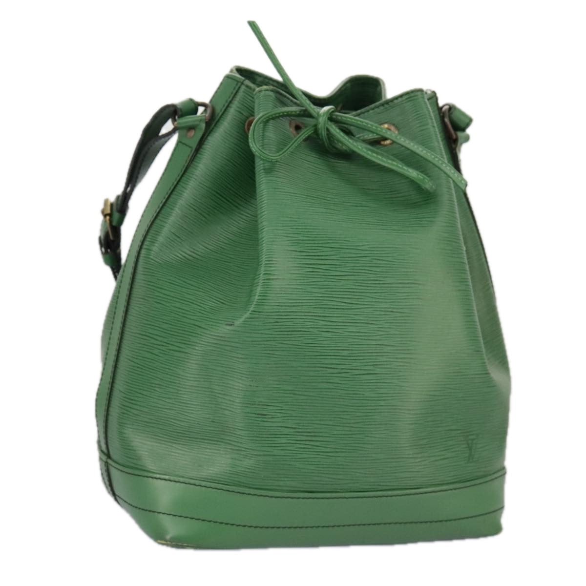 LOUIS VUITTON Epi Noe Shoulder Bag Green M44004 LV Auth 97361