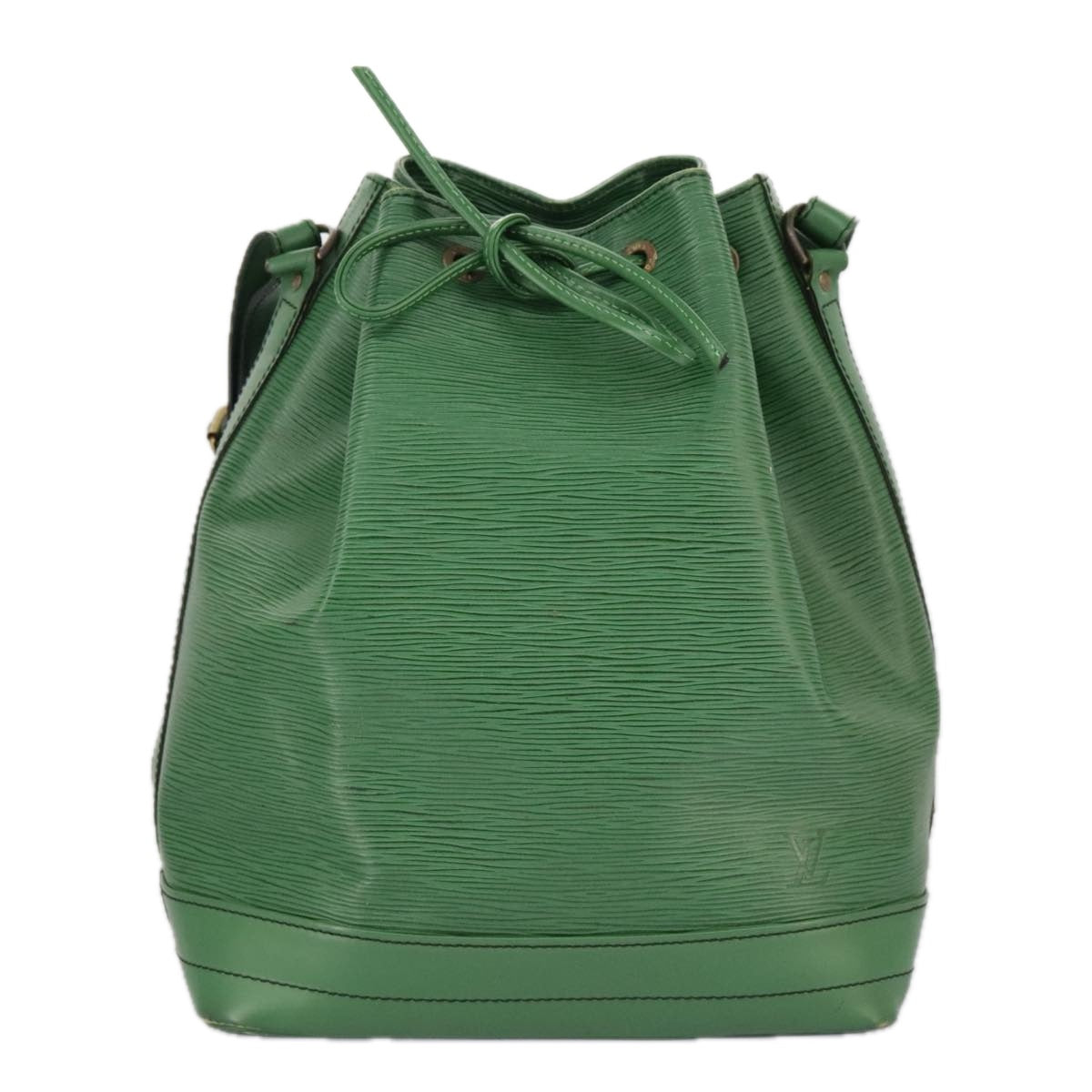 LOUIS VUITTON Epi Noe Shoulder Bag Green M44004 LV Auth 97361