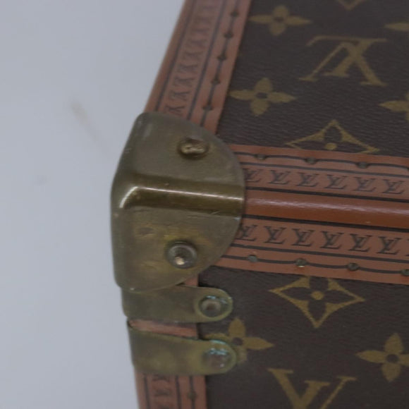 LOUIS VUITTON Monogram Bisten 50 Trunk M21328 LV Auth 97363V