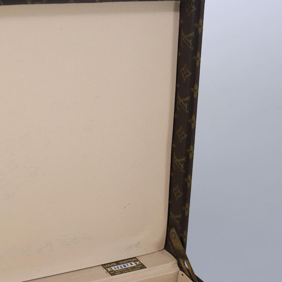 LOUIS VUITTON Monogram Bisten 50 Trunk M21328 LV Auth 97363V