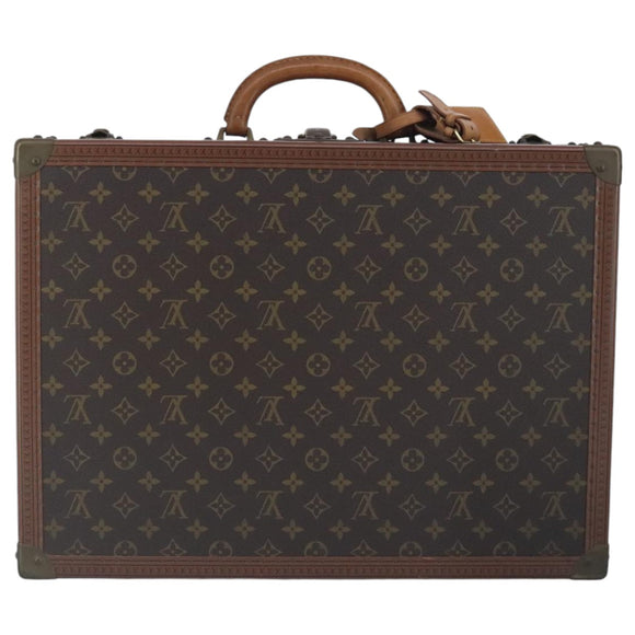 LOUIS VUITTON Monogram Bisten 50 Trunk M21328 LV Auth 97363V