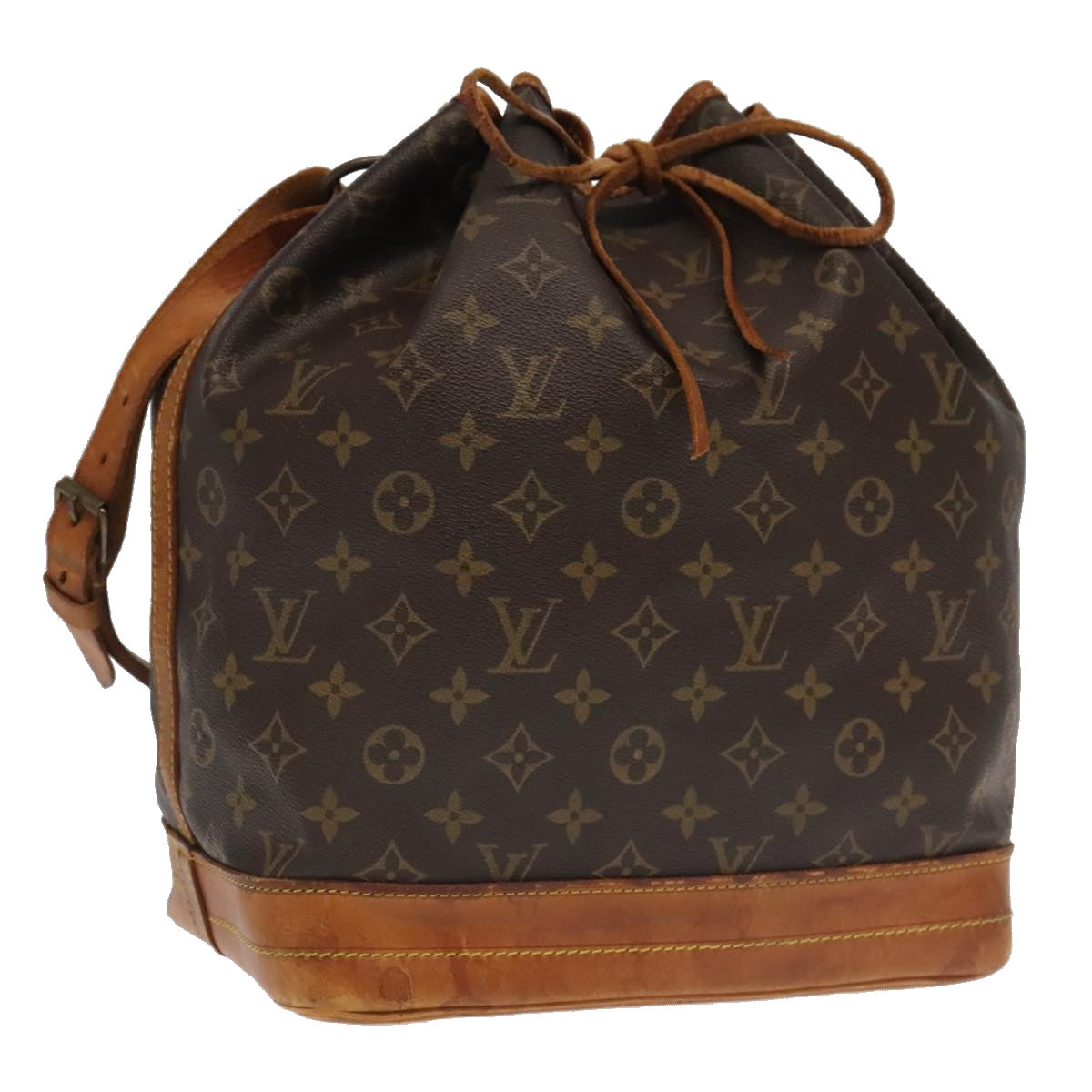 LOUIS VUITTON Monogram Noe Shoulder Bag M42224 LV Auth 97367