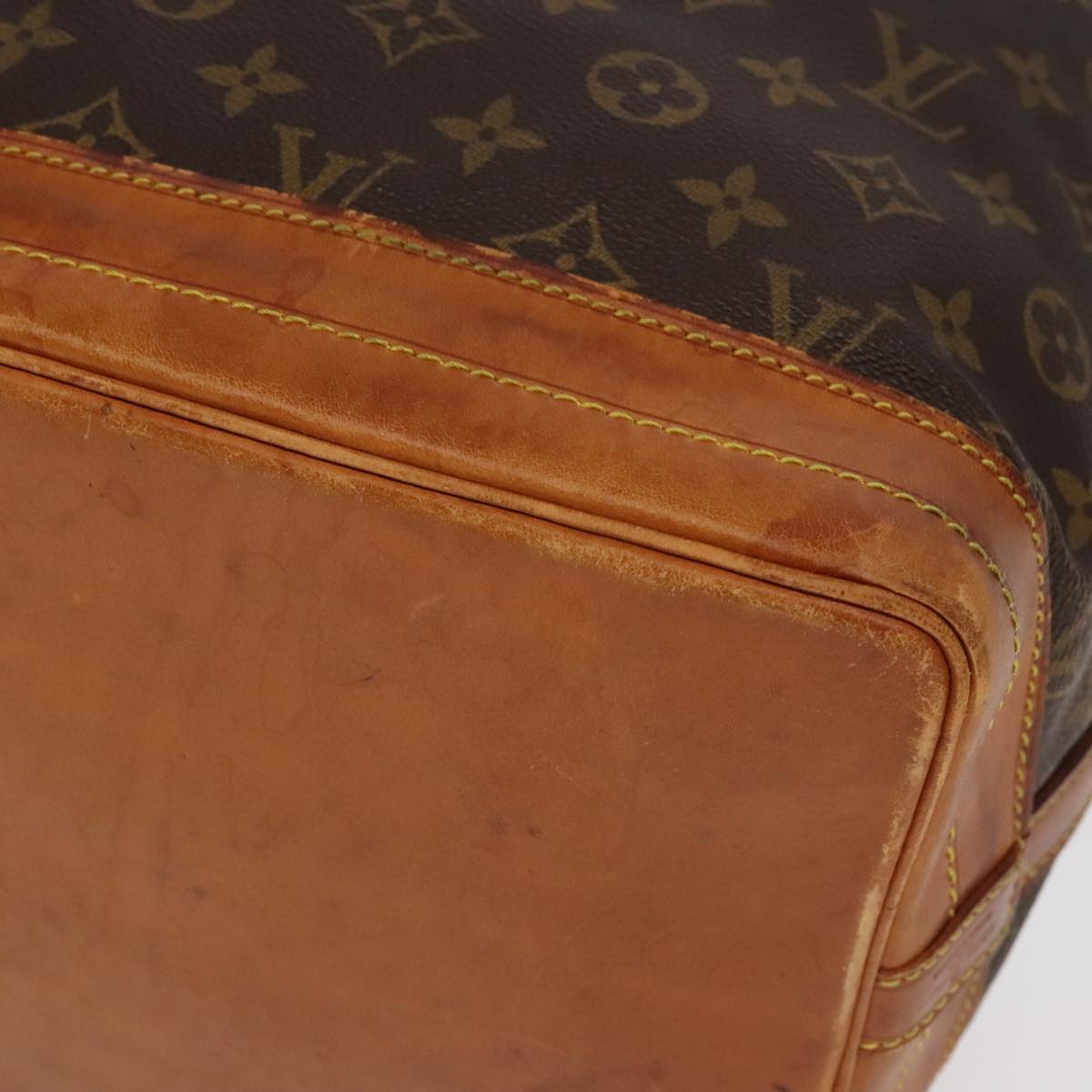 LOUIS VUITTON Monogram Noe Shoulder Bag M42224 LV Auth 97367