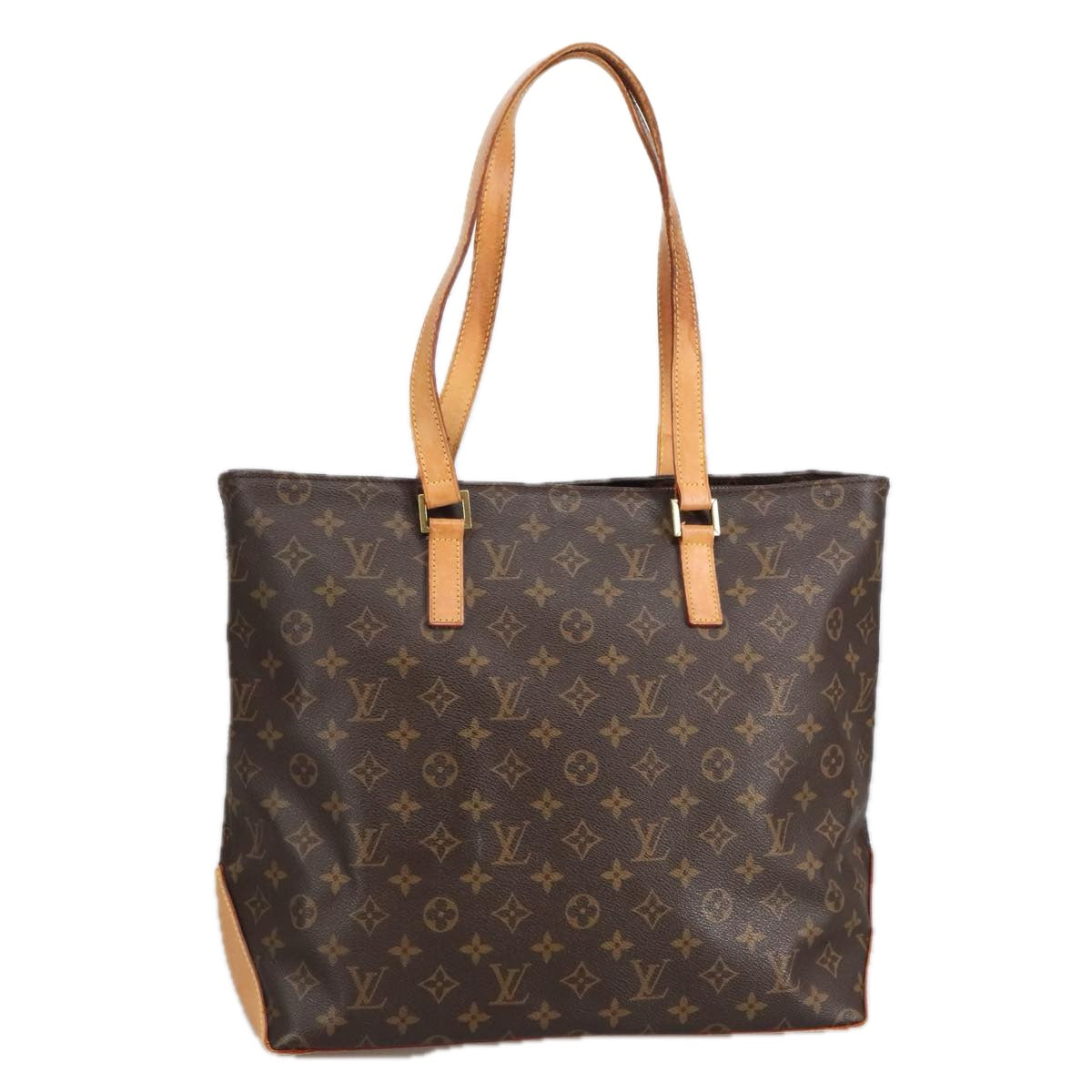 LOUIS VUITTON Monogram Cabas Mezzo Tote Bag M51151 LV Auth 97368