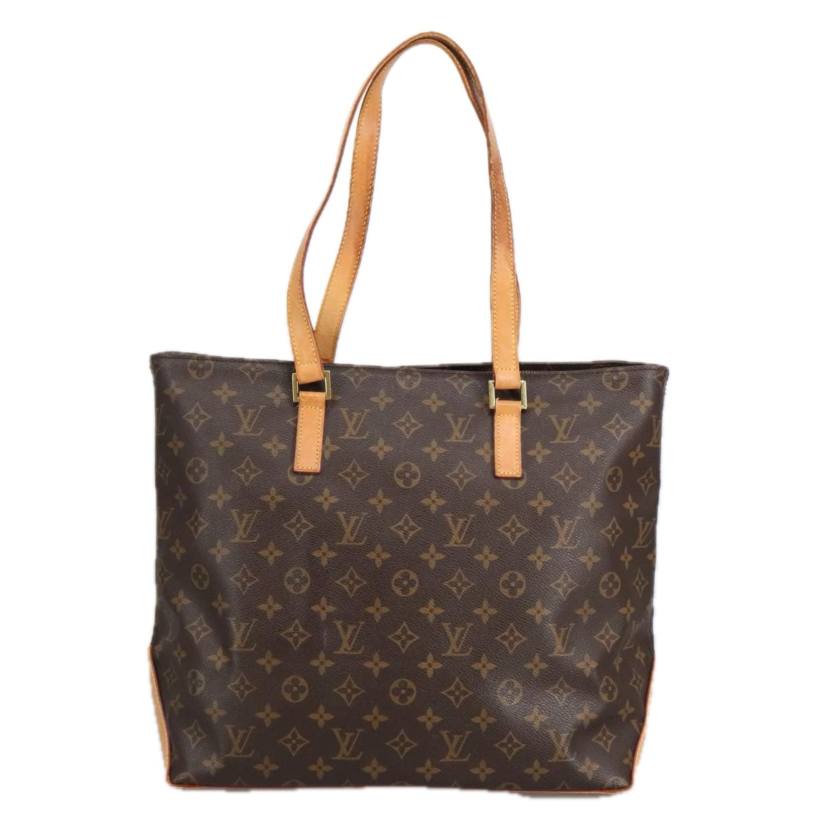 LOUIS VUITTON Monogram Cabas Mezzo Tote Bag M51151 LV Auth 97368