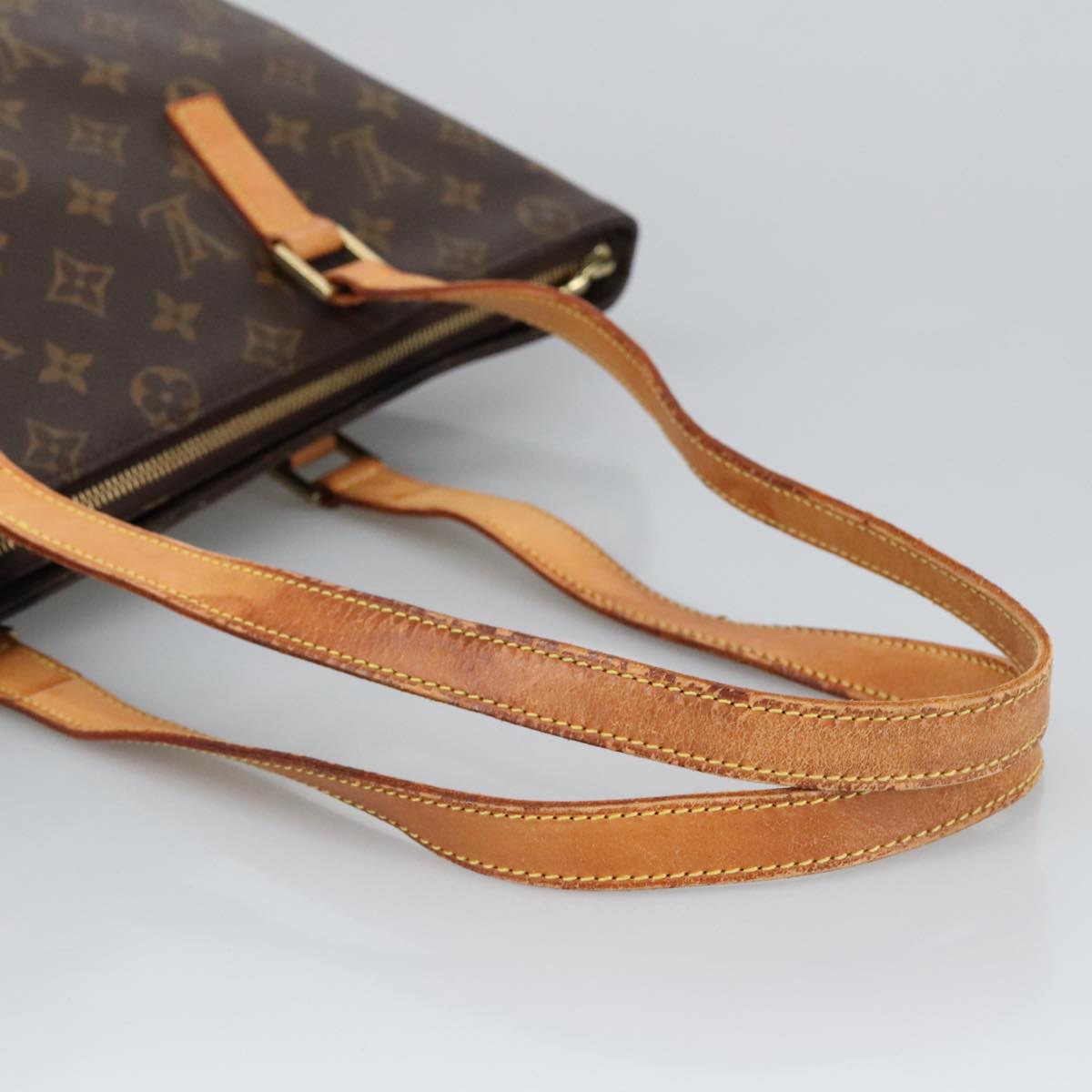 LOUIS VUITTON Monogram Cabas Mezzo Tote Bag M51151 LV Auth 97368