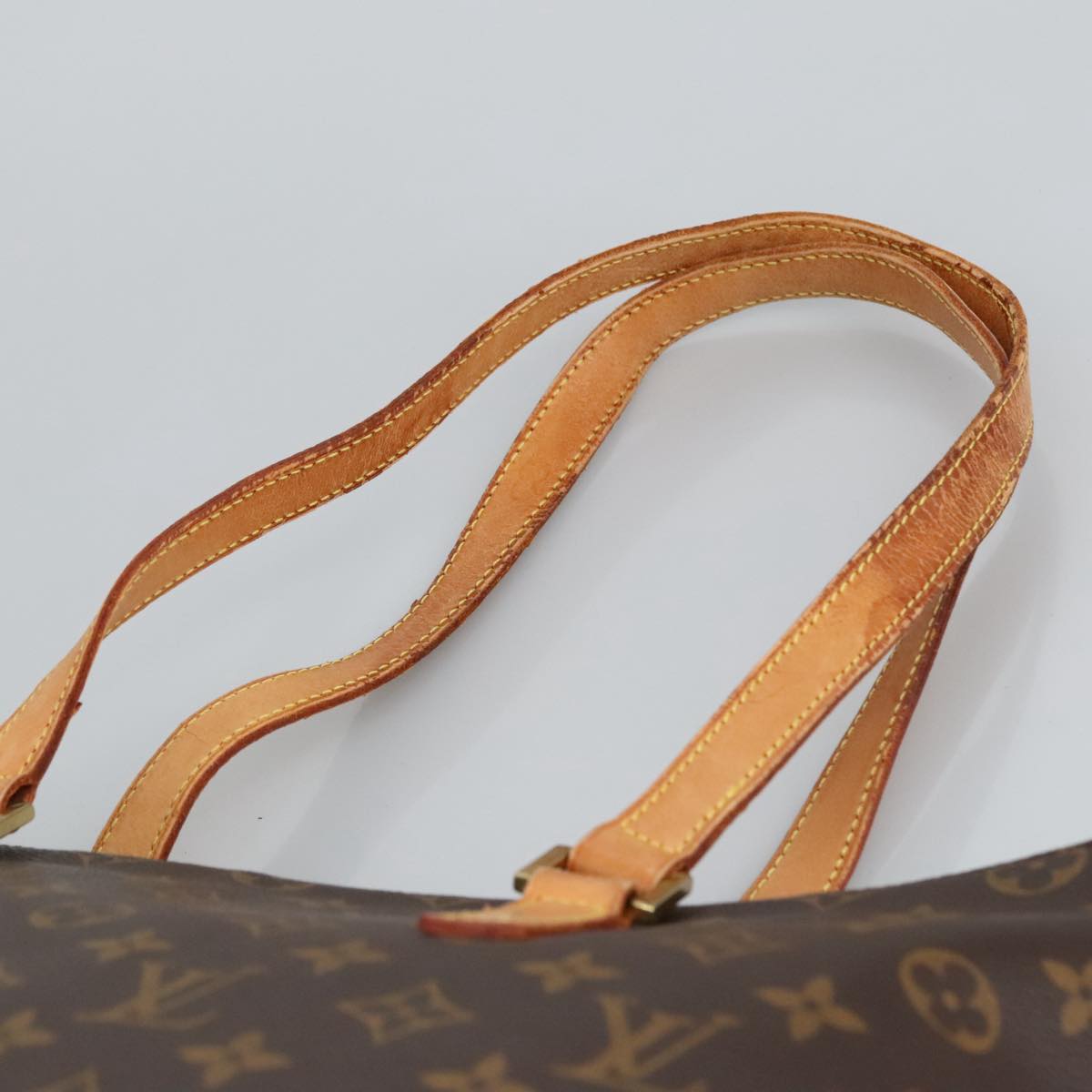 LOUIS VUITTON Monogram Cabas Mezzo Tote Bag M51151 LV Auth 97368