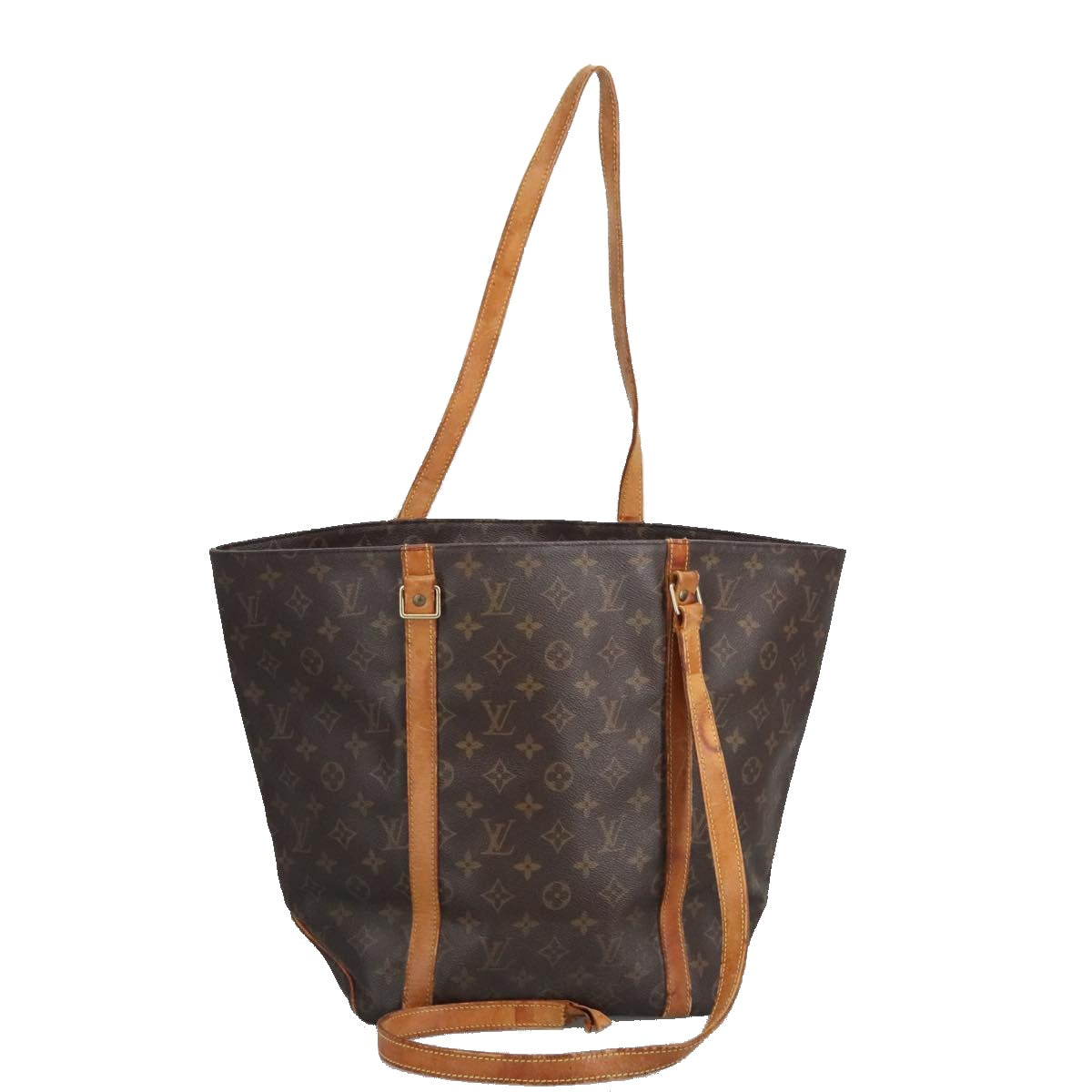 LOUIS VUITTON Monogram Sac Shopping Tote Bag M51108 LV Auth 97371