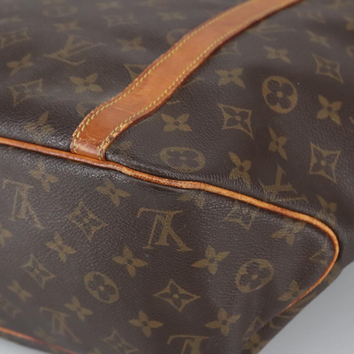 LOUIS VUITTON Monogram Sac Shopping Tote Bag M51108 LV Auth 97371