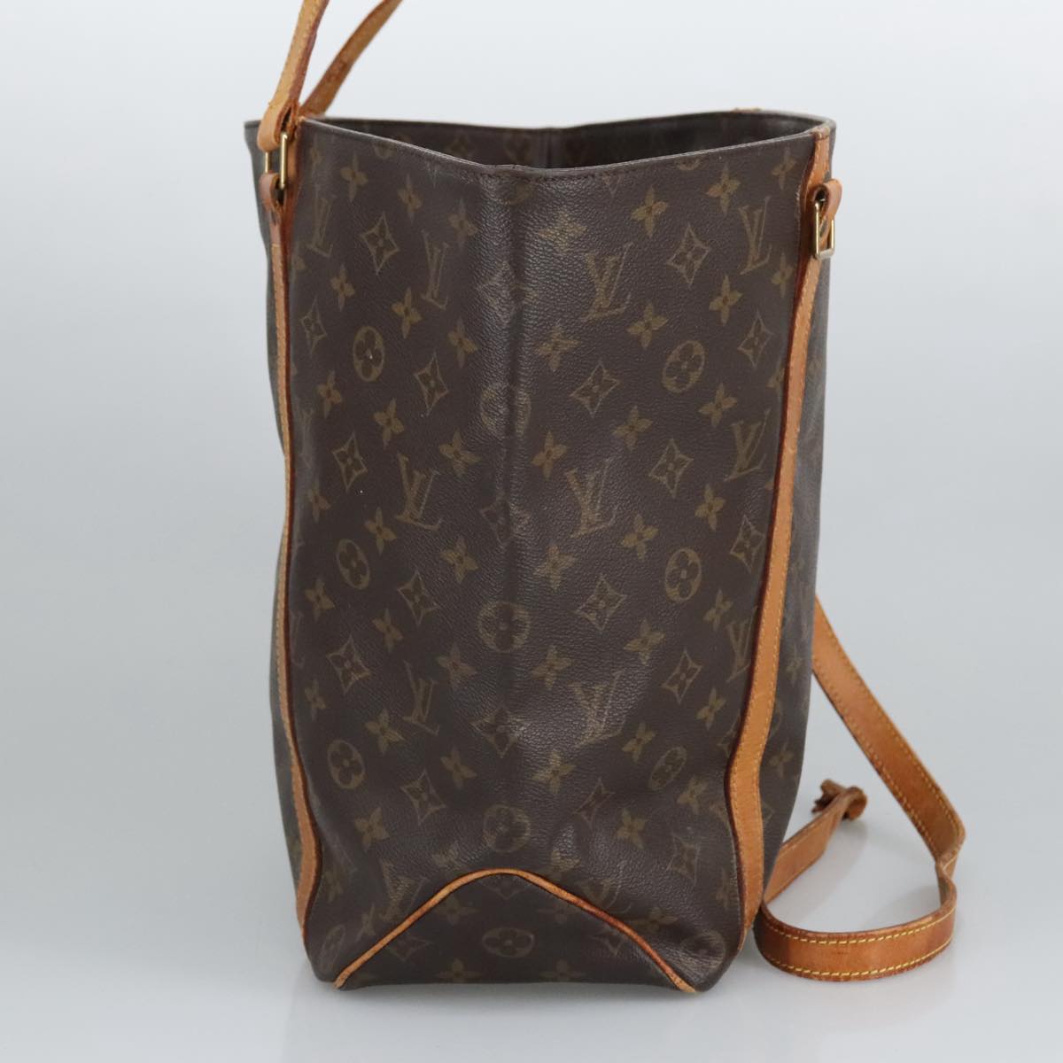 LOUIS VUITTON Monogram Sac Shopping Tote Bag M51108 LV Auth 97371