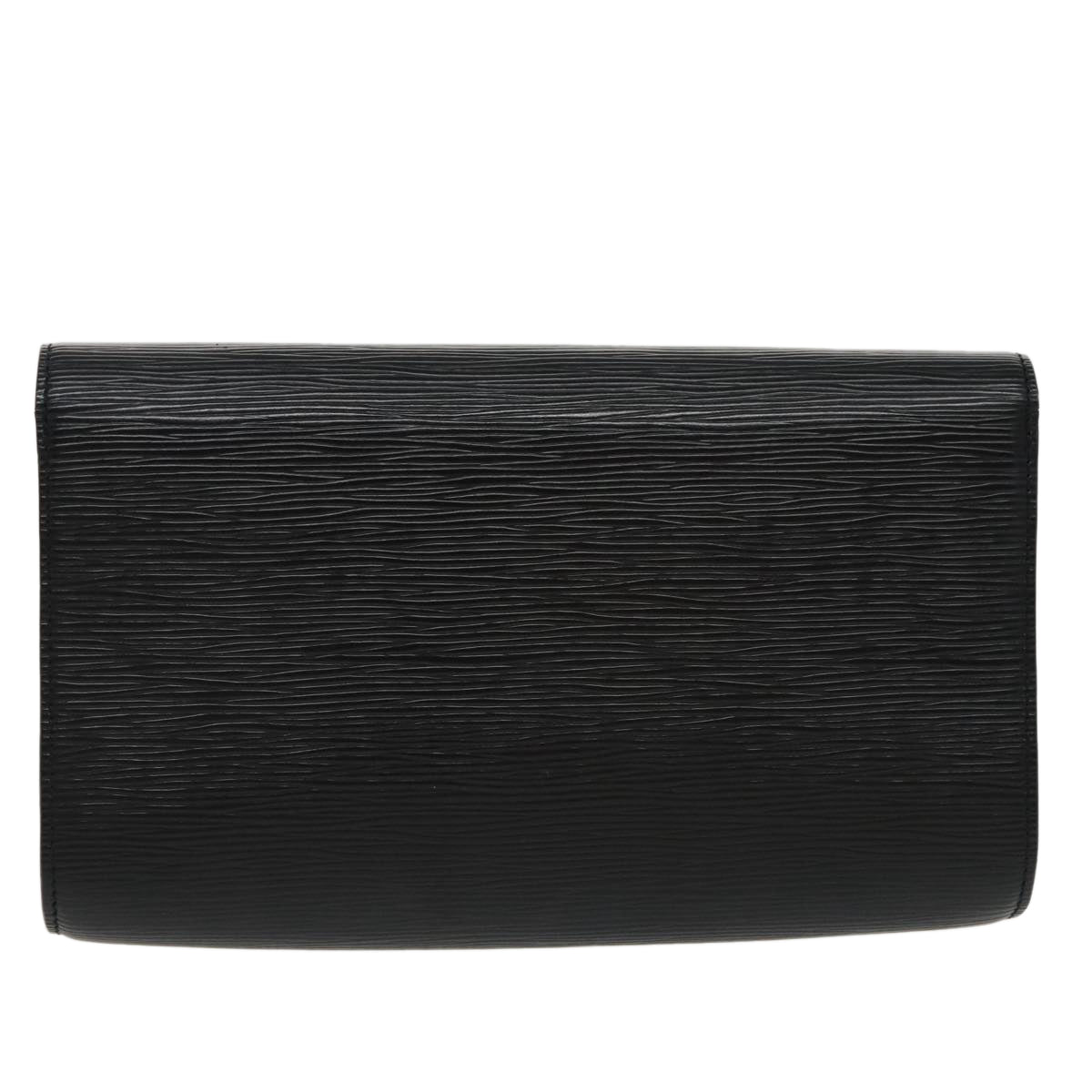 LOUIS VUITTON Epi Chaillot Clutch Bag Black M52542 LV Auth 97378 - 0