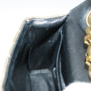 CHANEL Matelasse Hand Bag Leather Gold CC Auth 97386-25