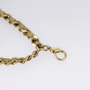 CHANEL Matelasse Hand Bag Leather Gold CC Auth 97386-14