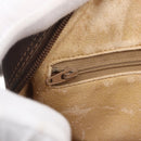 GUCCI GG Supreme Web Sherry Line Shoulder Bag PVC Beige Red Green Auth 97406-17