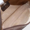 GUCCI GG Supreme Web Sherry Line Shoulder Bag PVC Beige Red Green Auth 97406-18