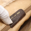 GUCCI GG Supreme Web Sherry Line Shoulder Bag PVC Beige Red Green Auth 97406-24