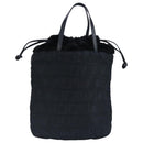 FENDI Zucca Canvas Hand Bag Black Auth 97410-1