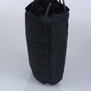 FENDI Zucca Canvas Hand Bag Black Auth 97410-3