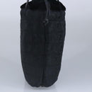 FENDI Zucca Canvas Hand Bag Black Auth 97410-4