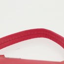 PRADA Accessory Pouch Nylon Pink Silver Auth 97444-8