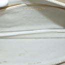 CHANEL Matelasse Chain Shoulder Bag Lamb Skin Beige Gold CC Auth 97457-10